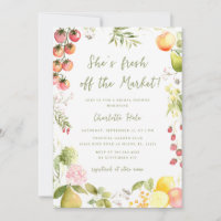 Whimsical Market Farmers Bridal Shower 