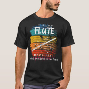 Whimsical Melodies: Flutes Dreamy Serenade T-Shirt