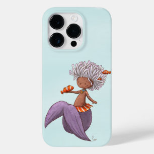 Whimsical Mermaid Clown Fish Case-Mate iPhone 14 Pro Case