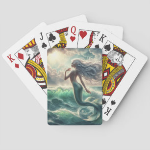 Whimsical Mermaid Playing Cards