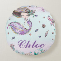 Whimsical Mermaid Under the Sea Chic Girl Bedroom