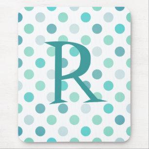 Whimsical Monogram Mouse Pad