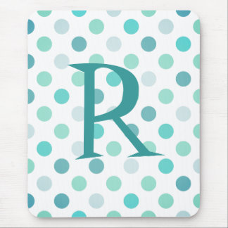 Whimsical Monogram Mouse Pad