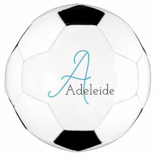 Whimsical Monogram Personalised Football