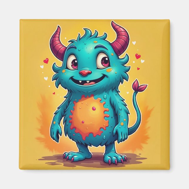 Whimsical Monster Magnet (Front)
