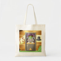 Whimsical Mouse Vendor – Cute Hat Booth Character
