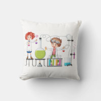 Whimsical Muppet Science Pillow: A Playful Blend 