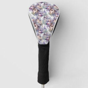 Whimsical Mushroom Cottage Pattern (5) Golf Head Cover