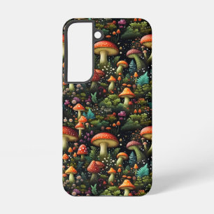 Whimsical Mushroom Design - Fairycore Aesthetic Samsung Galaxy Case