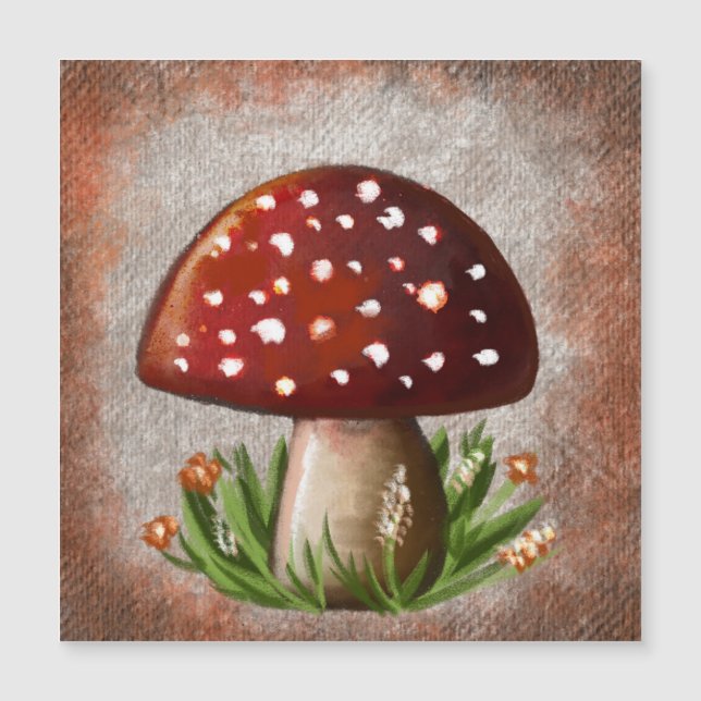 Whimsical Mushroom & Fungi Motif – Nature-Inspired (Front)
