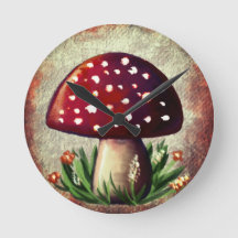 Whimsical Mushroom & Fungi Motif – Nature-Inspired
