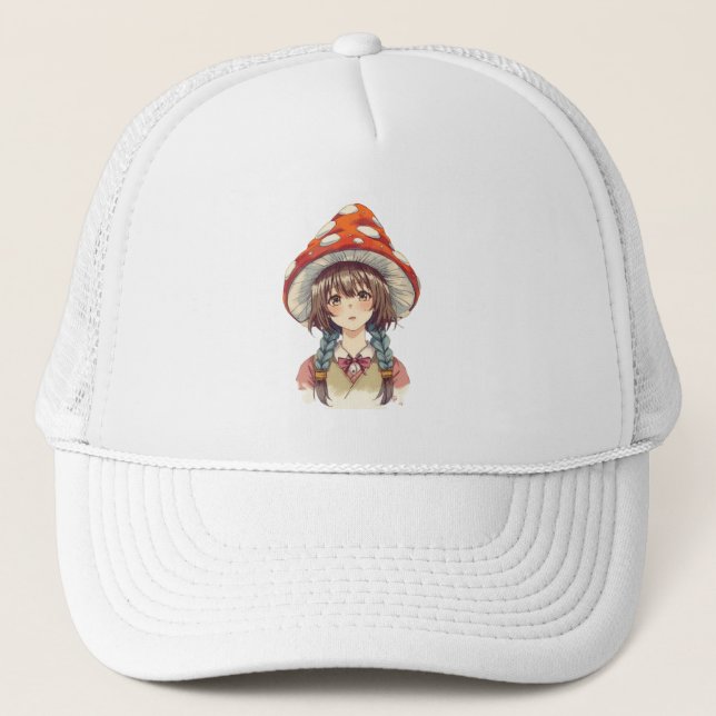  Whimsical Mushroom Hat Hat (Front)