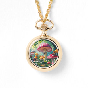 Whimsical Mushrooms eWatch Watch