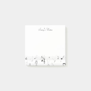 Whimsical Music Note Musician