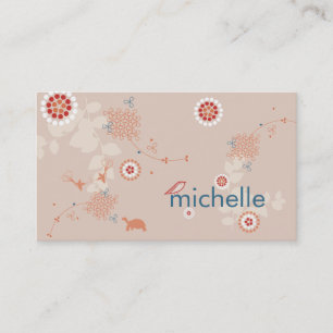 Whimsical Nature Business Card