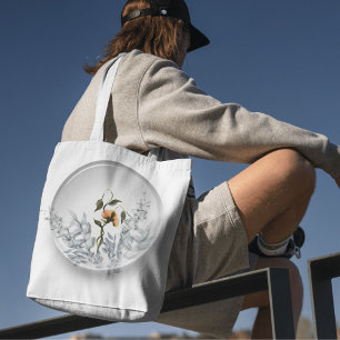Whimsical nature tote bag 
