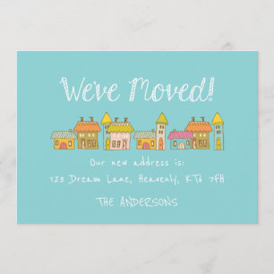 Whimsical New Address Announcement