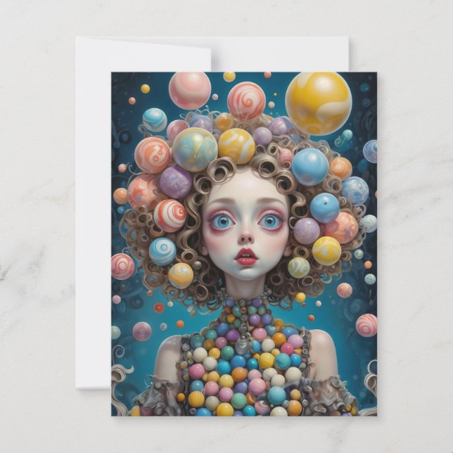 Whimsical Note Card (Front)