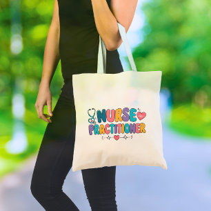 Whimsical Nurse Practitioner  Tote Bag