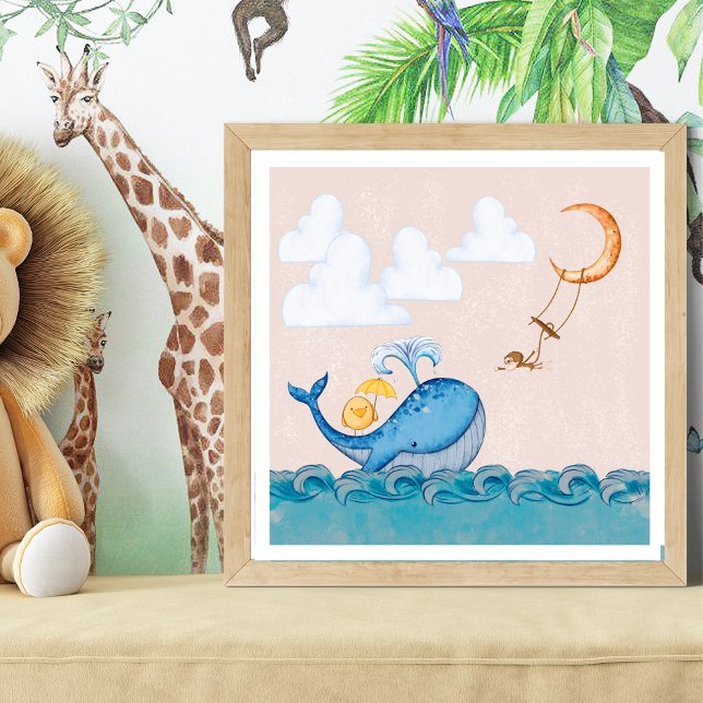 Whimsical Nursery Art Poster (Creator Uploaded)