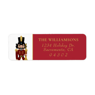 Whimsical Nutcracker in Red