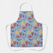 Whimsical Ocean Apron