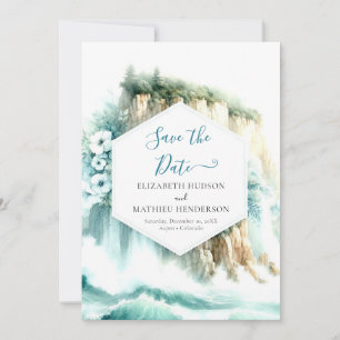 Whimsical Ocean Nautical Wedding Save The Date