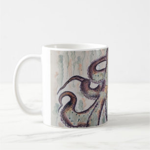 Whimsical Octopus Coffee Mug