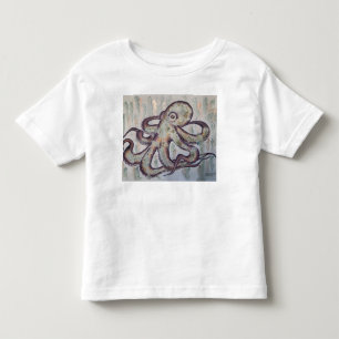 Whimsical Octopus Toddler T-Shirt