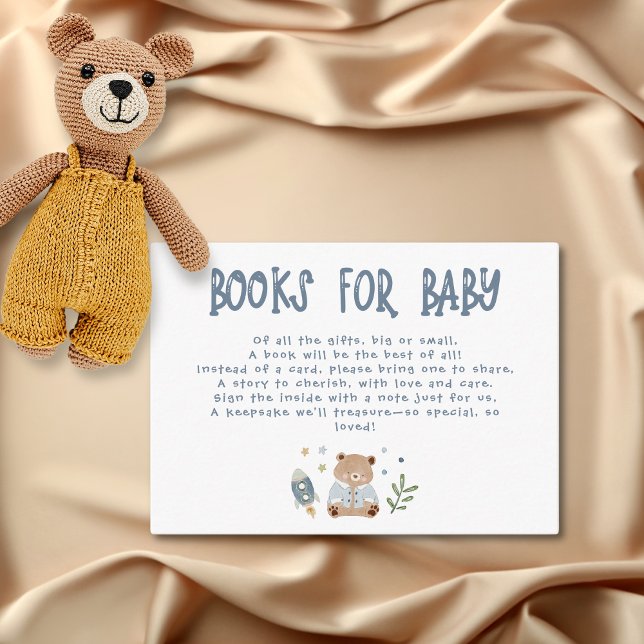 Whimsical Oh Boy Watercolor Doodle Baby Shower Enclosure Card (Whimsical Oh Boy Watercolor Doodle Baby Shower Enclosure Card)