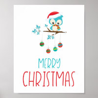Whimsical Owl Ornament Branch