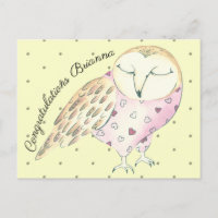 Whimsical Owl Personalised