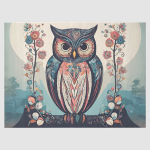Whimsical  Owl Tissue Paper