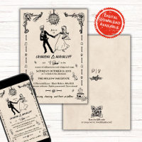 Whimsical Party Skeletons Till Death