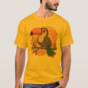 Whimsical Pastel Toucan T-Shirt