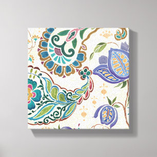 Whimsical Peacock Canvas Print