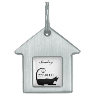 Whimsical Personalised Cat Tag
