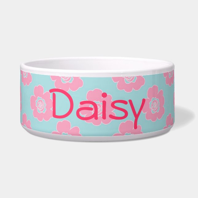 Whimsical Pink Flowers (Front)