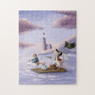 Whimsical Pirates Storybook Jigsaw Puzzle