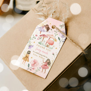 Whimsical Princess Fairy Birthday Party Favour Gift Tags