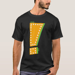 Whimsical Punctuation Question Mark T-Shirt