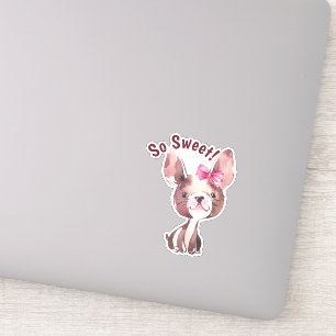 Whimsical Puppy Dog "So Sweet"