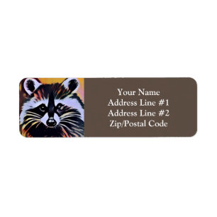 Whimsical Racoon - A Nature Inspired Design