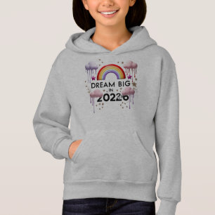 Whimsical Rainbow Cloud "Dream Big 2026" Kids