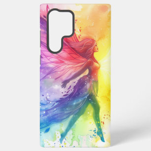 Whimsical Rainbow Fairy - Enchanted Cottagecore Samsung Galaxy Case