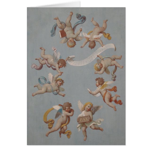 Whimsical Renaissance Cherub Angels (Front)