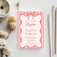 Whimsical Retro Border Baptism
