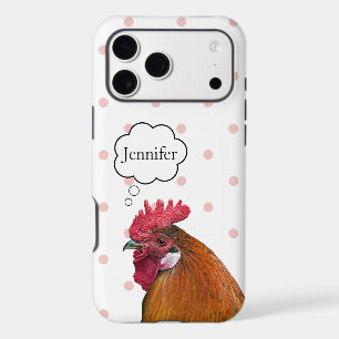 Whimsical Rooster iPhone / iPad case