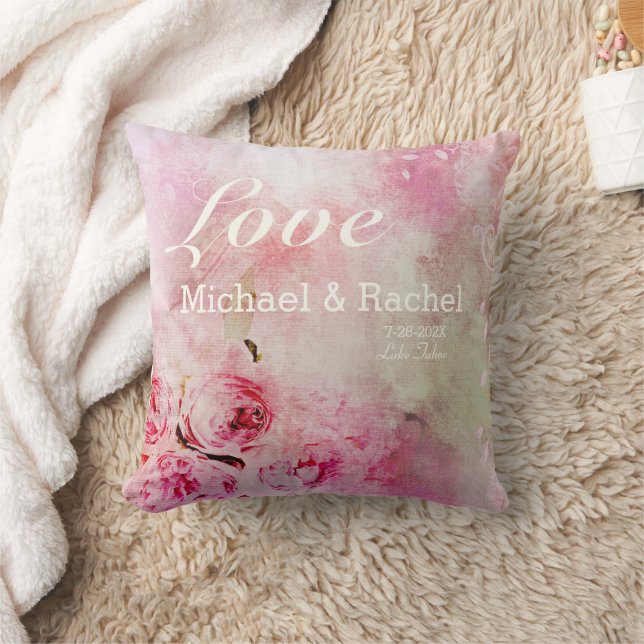 Whimsical Roses Keepsake Cushion (Blanket)