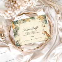 Whimsical Safari Welcome Diapper Raffle